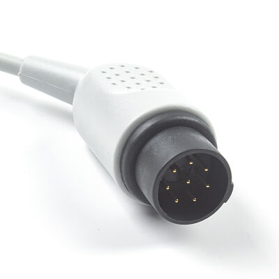 Nihon Kohden 8Pin 3 5 Lead ECG Trunk Adapter Cable OEC-6102A OEC-6105A OEC-6120A OEC-6120J OEC-6120K ECG Extension Cable