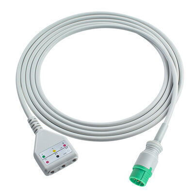 Mennen Enmove1000 Envoy ECG Trunk Cable Din style 3/5lead Cable 2.5M