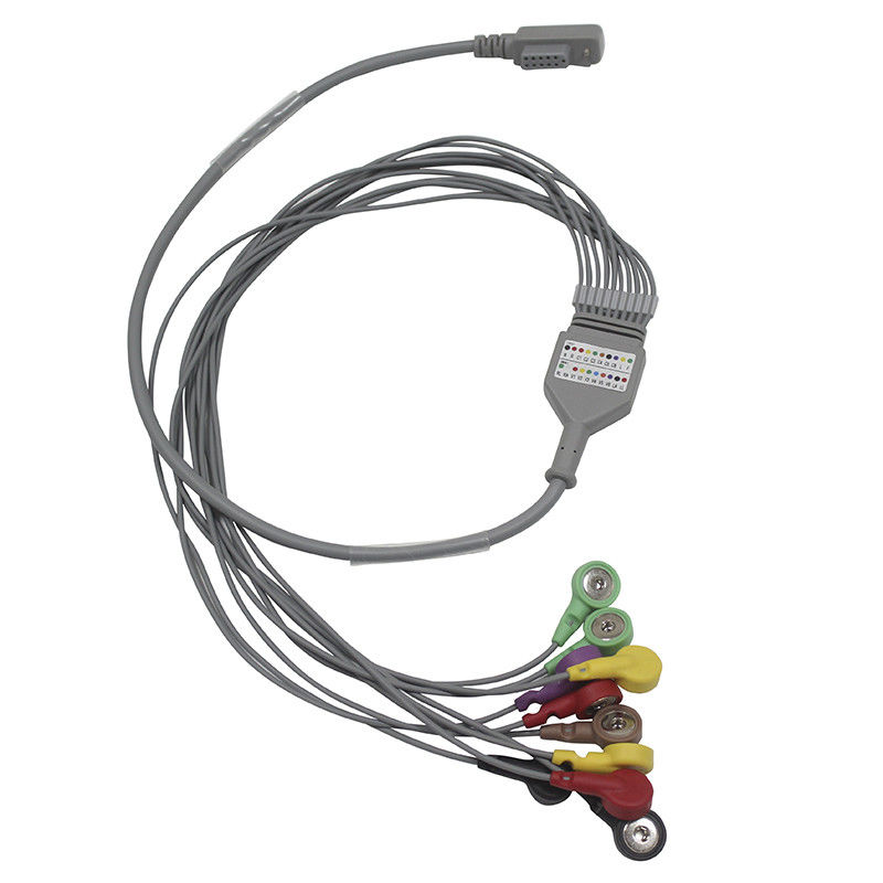 JincoMed New Type Holter ECG Cable and Leadwires 10 lead patient monitor