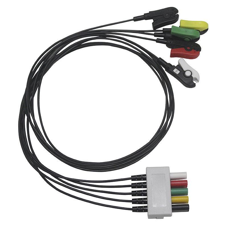Mindray Radiao Translucent Wire 5 Lead X-Ray D type ECG Radiotranslucent Cable and Leadwires