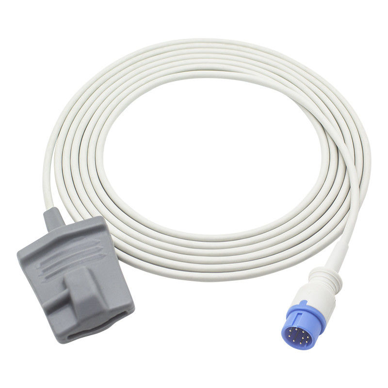 Biolight SpO2 Sensor Probe A series 9Pin Digital Tech Adult Soft Clip SpO2