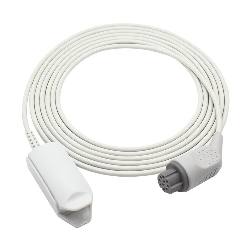 GE OXY-F4-N TS-F4-N Reusable SpO2 Sensor AS/3 CS/5 Oscar 10Pin Adult Spo2 Finger Probe