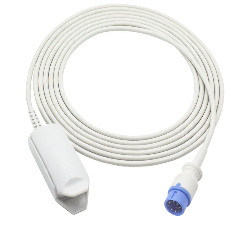Biolight A Series SpO2 Sensor Digital Tech 9Pin Adult Finger Clip SpO2 Probe