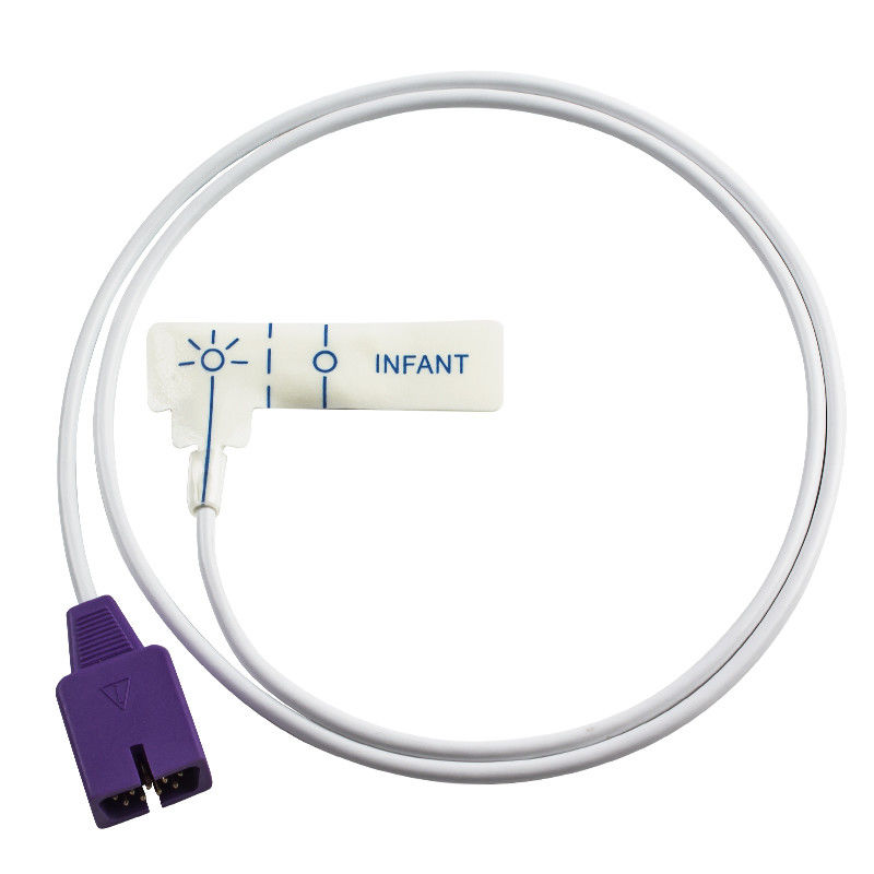 N-ellcor Oxi-max DB9 9pin MAX-I N-20 N-600x Infant White Foam Disposable SPO2 Pulse Oximeter Finger Probe