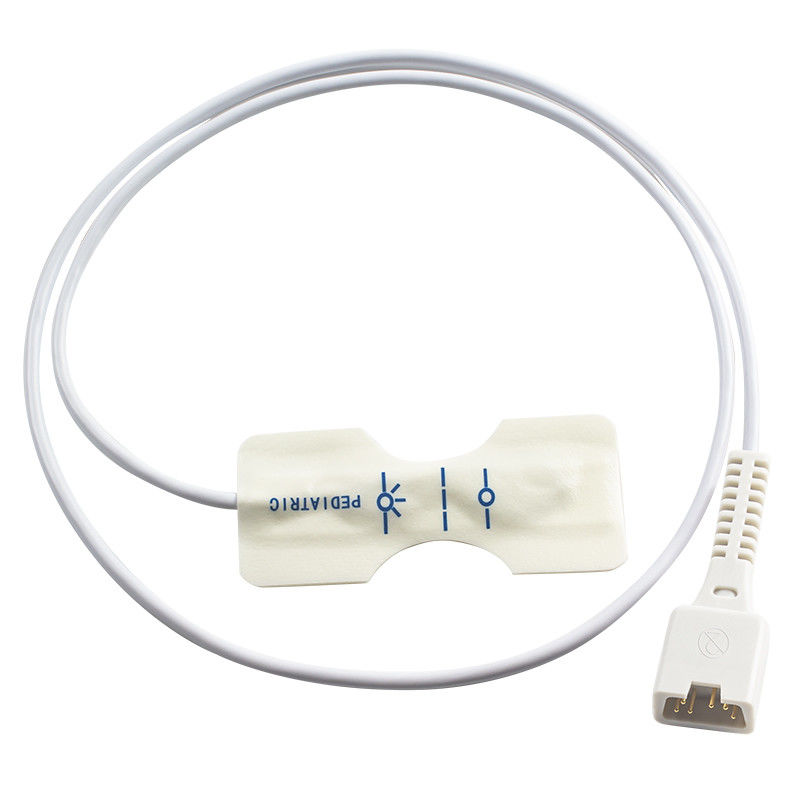 Novametrix 513 710 6pin Disposable SpO2 Sensor 715 MARS Pediatric white foam Disposable SpO2 Probe