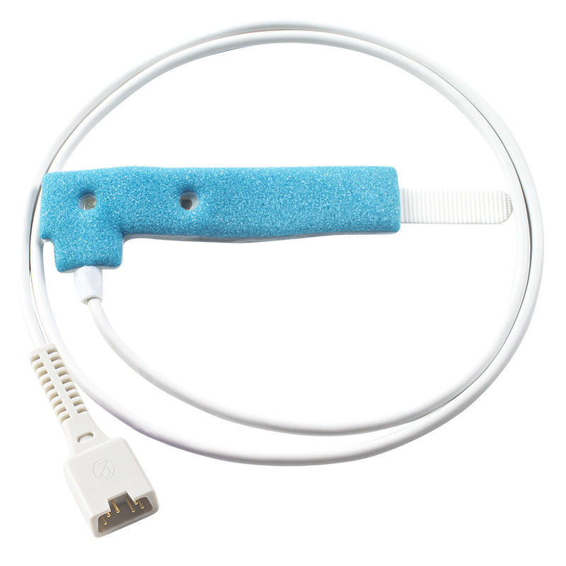 Novametrix 715 MARS Disposable SpO2 Probe 710 Infant Neonate Blue Spong Disposable SpO2 Probe
