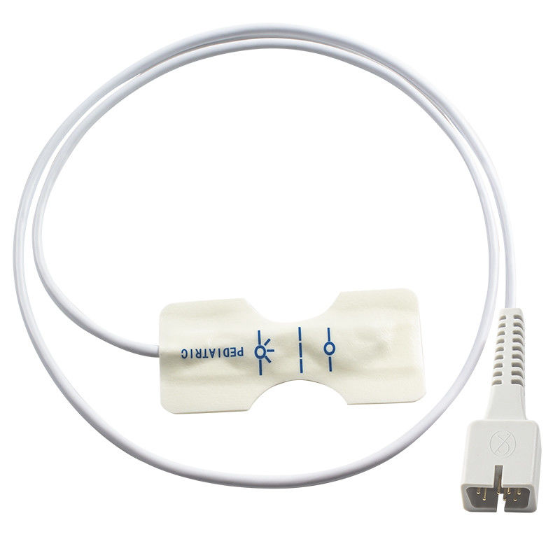 Digital Tech Pediatric SpO2 Disposable Sensor White Foam For ECG1200G PM50 PM60D