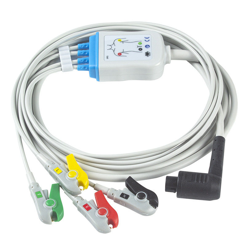 Corpuls 3 ECG Cable And Leadwires 4 Lead Limb IEC Clip 11pin Connector ECG Cable