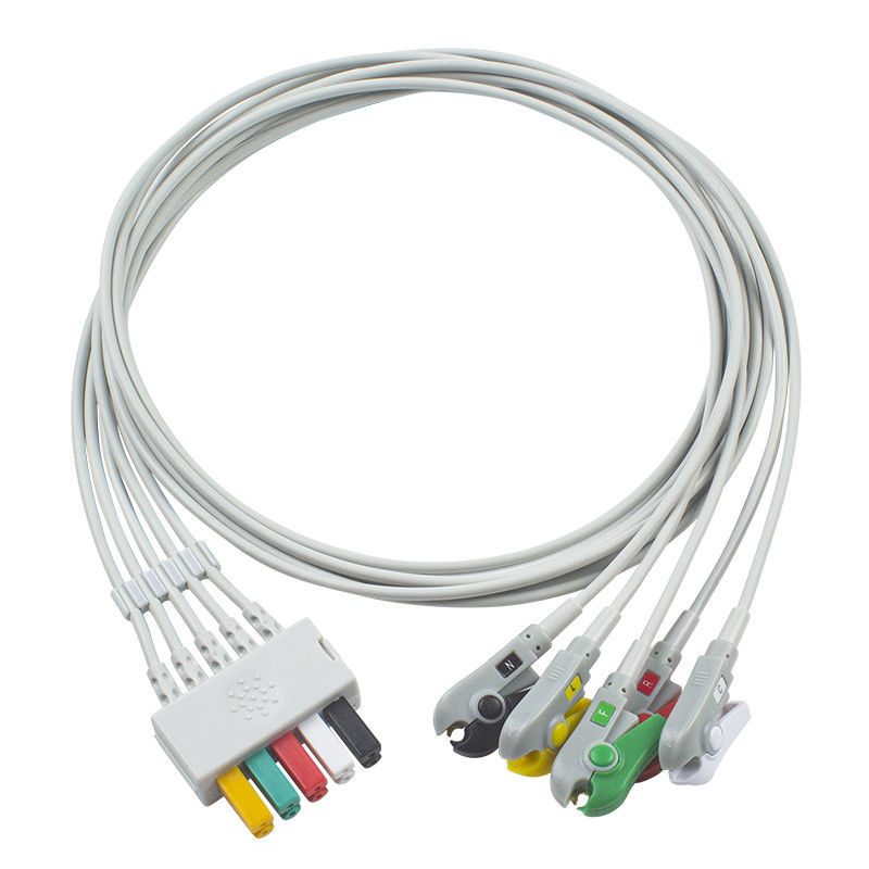 S-iemens/Drager 5956359 MP03414 ECG Leadwire 5Lead ECG Detachable Cable