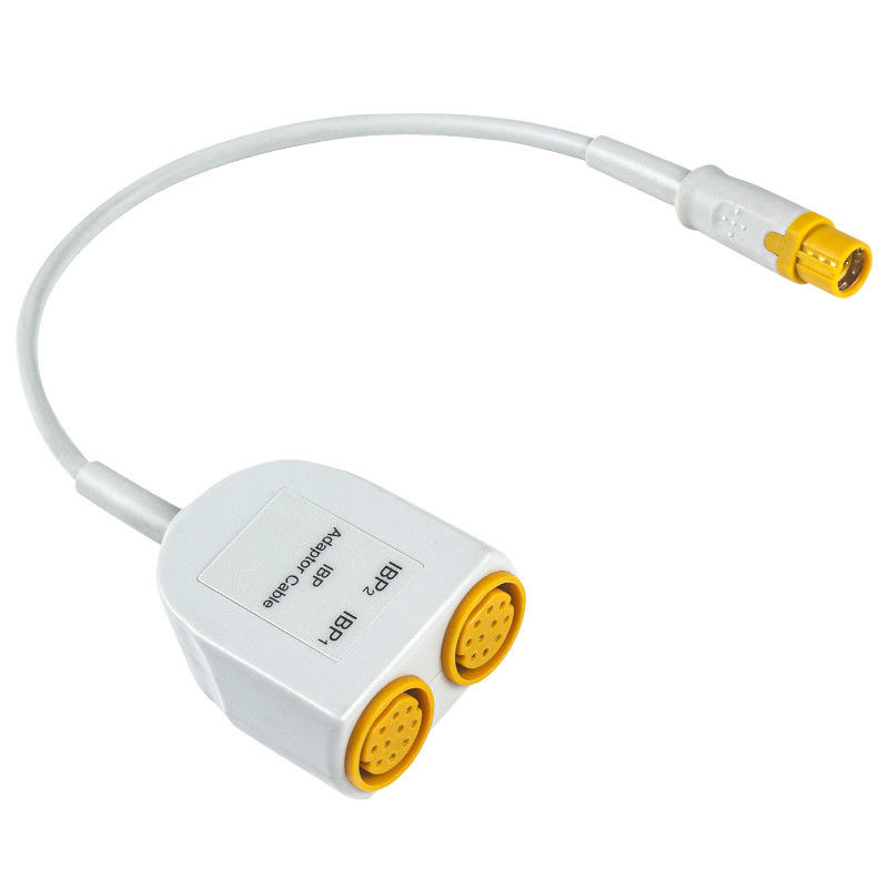 Siemens Drager 5588095 Compatible Dual IBP Adapter Cable 10 pin to 7 pin IBP Extension Converter cable