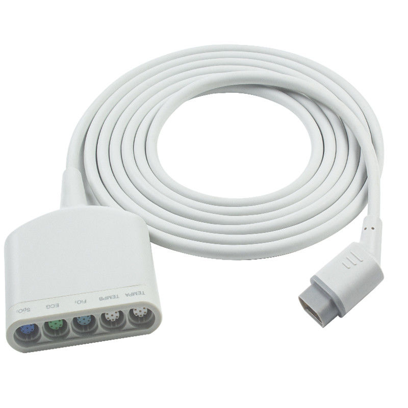 S-iemens SC7000 ECG Cable Draeger 5590539 Neonate Med ECG Trunck Cable