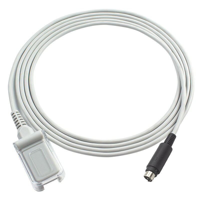 Biosys SpO2 Sensor Cable 6Pin To DB9 SpO2 Extension Cable 2.4M TPU
