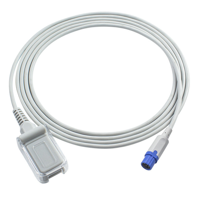 Shenmei SpO2 Sensor Cable 8Pin To 9Pin SpO2 Adapter Cable For Clinics / Hospitals