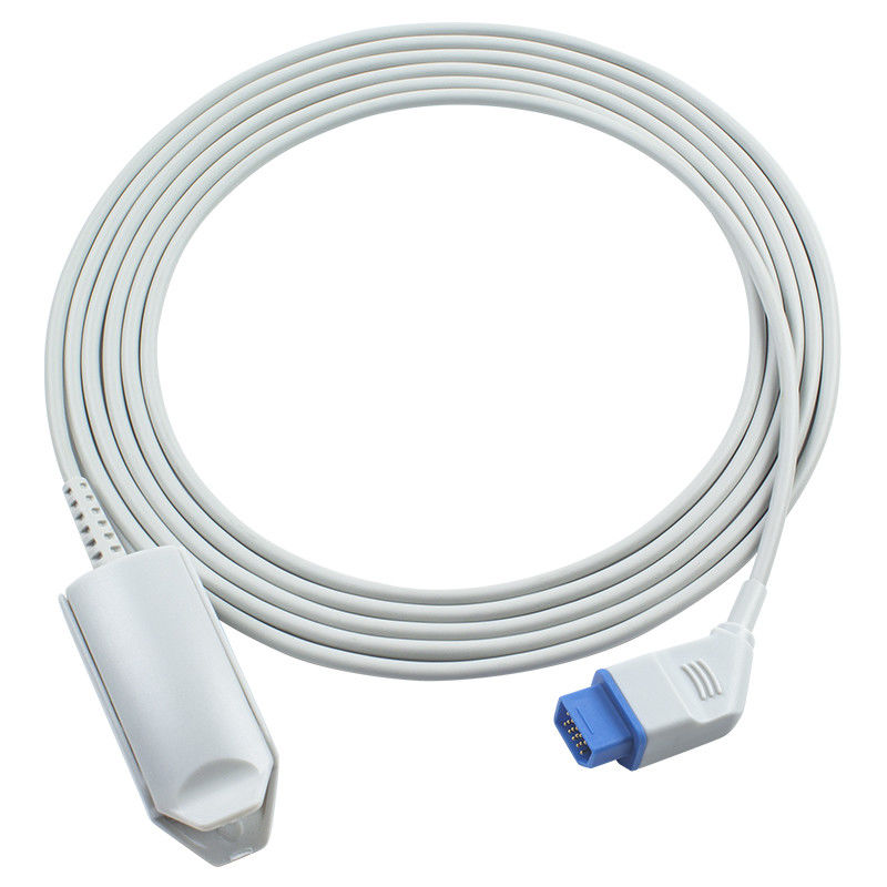 Nihon Kohden Direct SpO2 Sensor Cable NHNK3014 Round 14Pin BSM9800 BSM2350 Adult Finger Clip SpO2 Probe