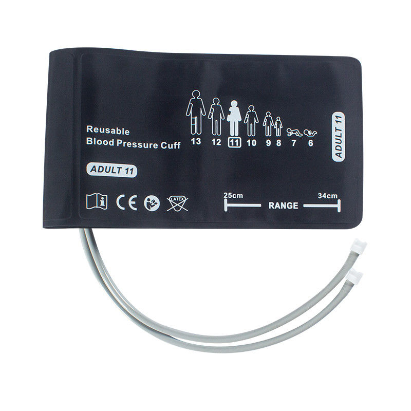 Compatible Welch Allyn Cuff Adult Blood Pressure Cuff Size-11 Adult Long Double Tube