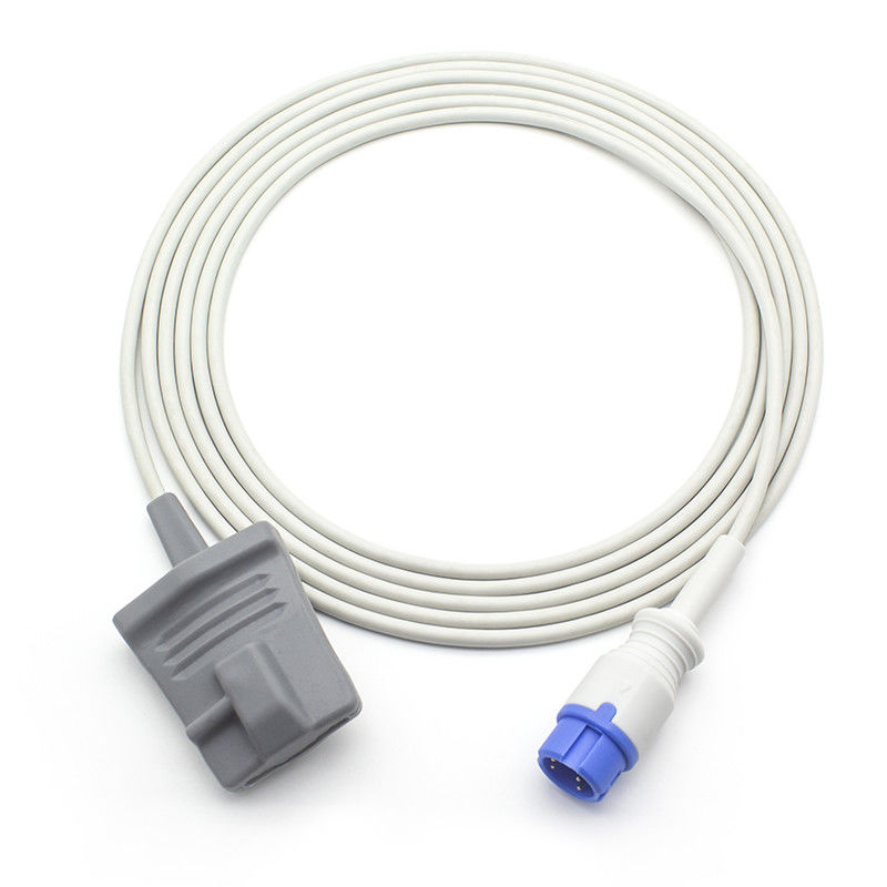 7 pin Adult SpO2 Sensor 3.0M Soft Tip Compatible For Mindray Datascope