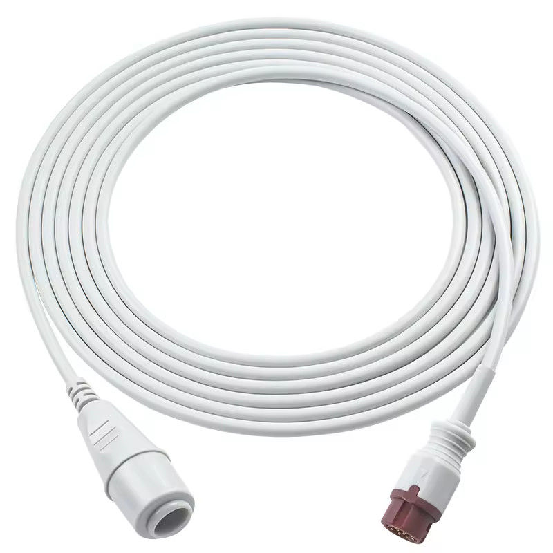P-Hilips 12Pin To Abbott Medex IBP Adapter Cable Efficia CM120 IntelliVue MX600 896083021