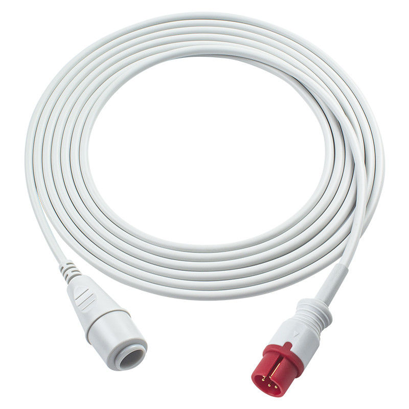 AAMI IBP Adapter Extension Cable 6pin To Edward Connector Welch Allyn Propaq 102 104 106 205 Encore 106EL