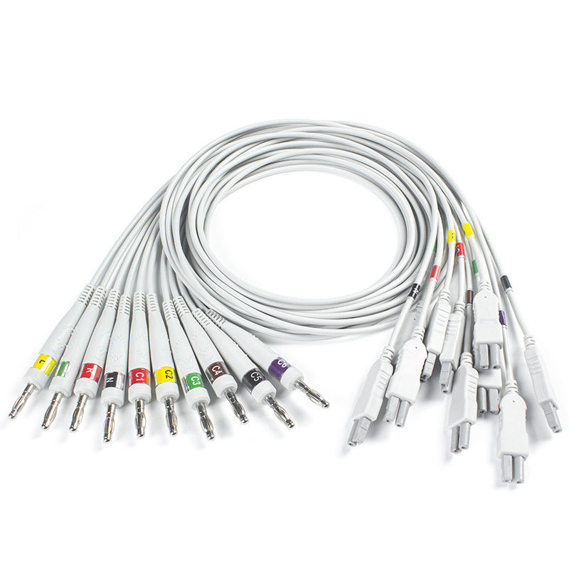 Norav Quark C12x Diagnostic ECG 12 Lead Stress Testing Cosmed ECG with TPU Patient Cable