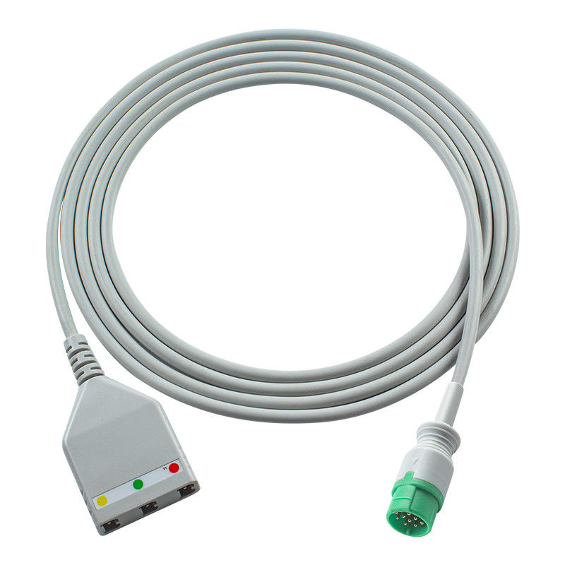 Kontron ECG Trunk Cable LLstyle 3lead Cable 2.5M