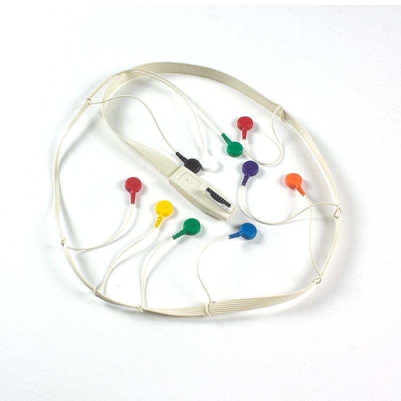 Compatible For Mortara X12 + Holter ECG Cable Mortara ECG Holter Mortara Cable 10 Lead Snap