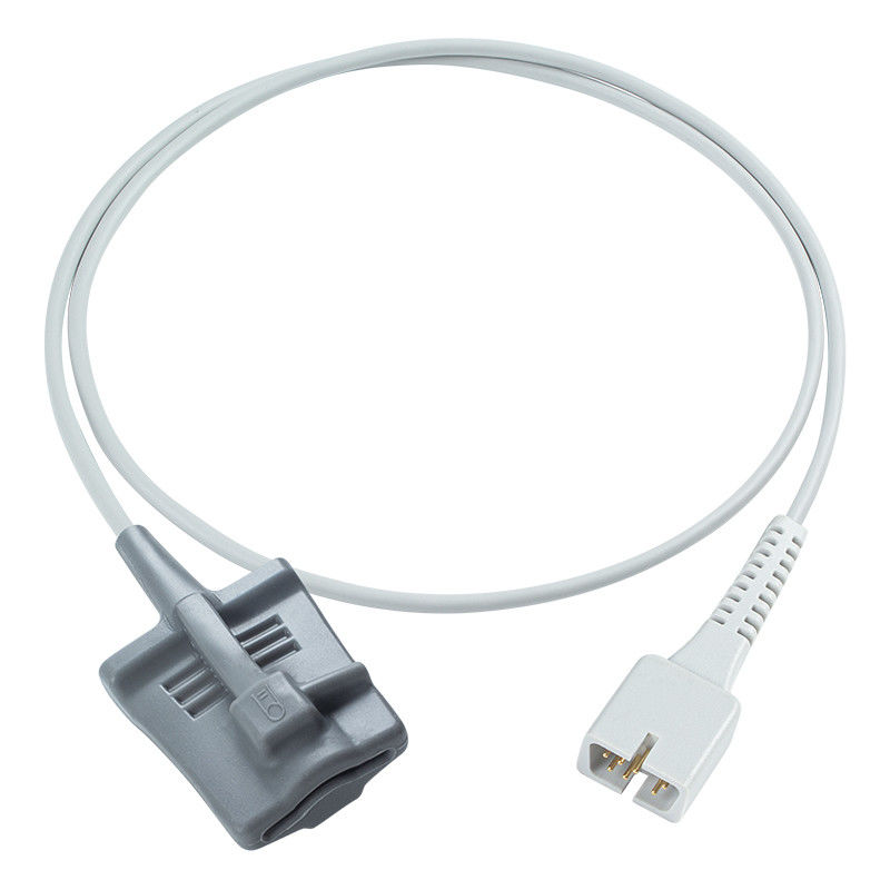 Grey Short Adult SpO2 Sensor Soft Tip 1M for Contec CMS60C/CW/D/DW CMS60 PM50 PM60D