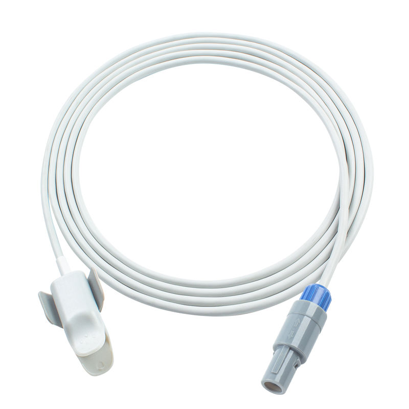 Compatible Zondan ZD120B ZD120D 6Pin SpO2 Sensor 3.0M Pediatric Finger Clip for Apollo N1  Apollo N2  Apollo N3