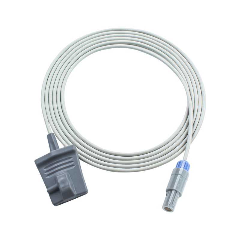 Compatible Yonker Yk8000c SpO2 Probe Cable For Yonker 6Pin Adult Soft Tip 3.0M