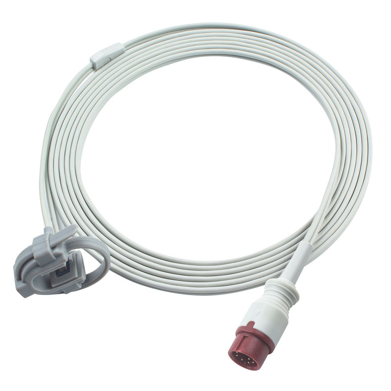 Compatible Biolight S12 Neonate SpO2 Sensor Biolight M12 S M Series 9Pin for Baby 3.0M