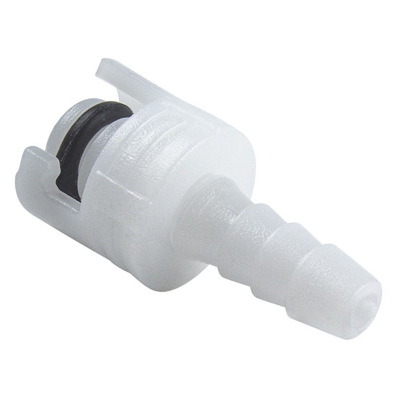 White GE NIBP Connector 330091 Plastic for Latex-free Blood Pressure Monitoring