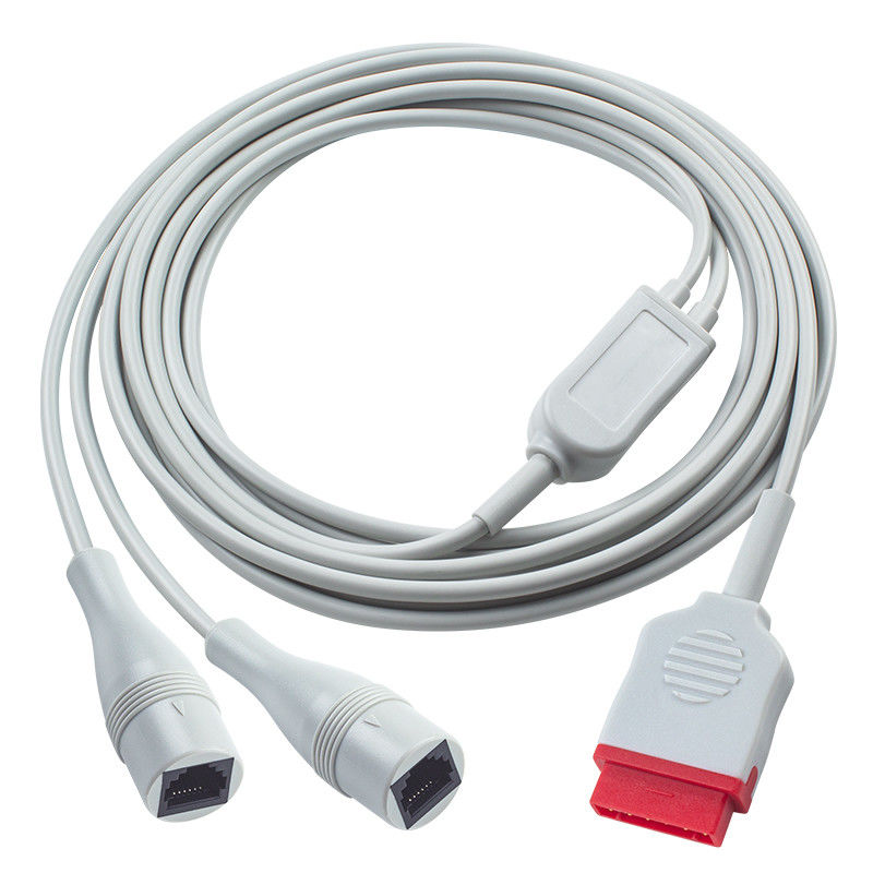 3.5M Length Patient Monitor 11Pin to 2x Abbott IBP Cable for GE Dash Carescape B650