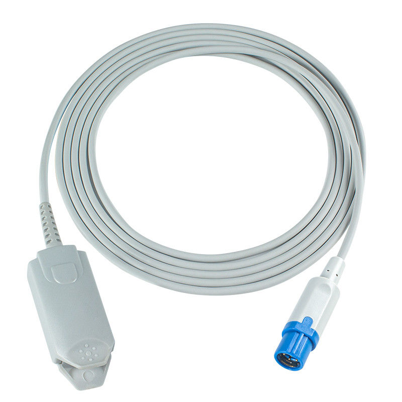 Grey Compatible Draeger Direct-Connect SpO2 Sensor for Infinity Delta 7Pin Shelf Life 24 Months