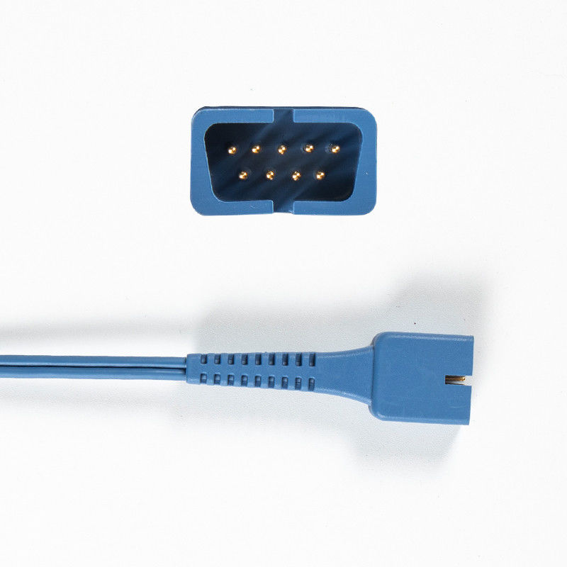 Semi-finished 9Pin SpO2 Sensor 1M TPU SpO2 Test Cable for Universal Compatibility