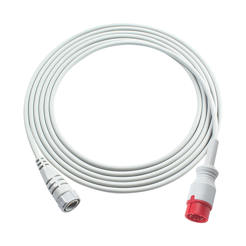 Zoncare IBP Adapter Extension Cable 8pin To Edward Argon BD Abbott BB PVB Utah Medex Mindray Connector