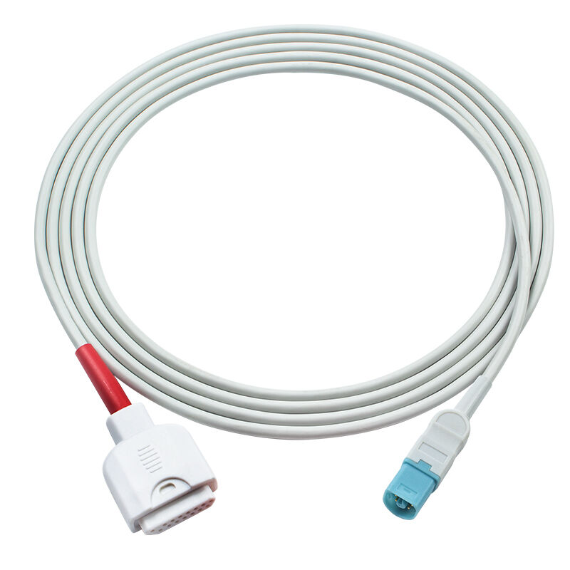 P-Hilips for M-asi-mo Tech SpO2 Sensor Cable M-LNCS MP-4 3754 SpO2 Adapter Extension Cable Patient Cable