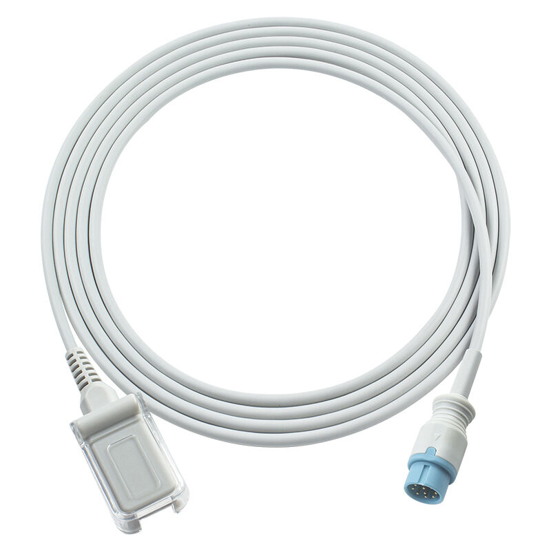 Infinium OMNI I II III SpO2 Sensor Cable SpO2 Adapter Cable Nelcor O-ximax 10Pin to DB9 connector