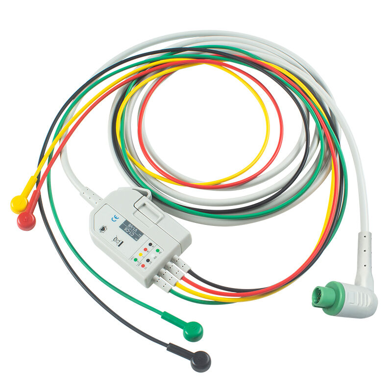 Stryker M-edtronic Physio-control LIFEPAK 12 120 15 Defibrillator ECG EKG Cable and Leadwires 11111-000018 11111-000020