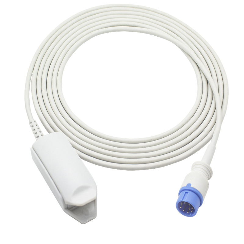 Model Spo2 Mobile Biolight Reusable SpO2 Sensor A Series Digital Tech A3 A5 V6 M9000 9Pin ...
