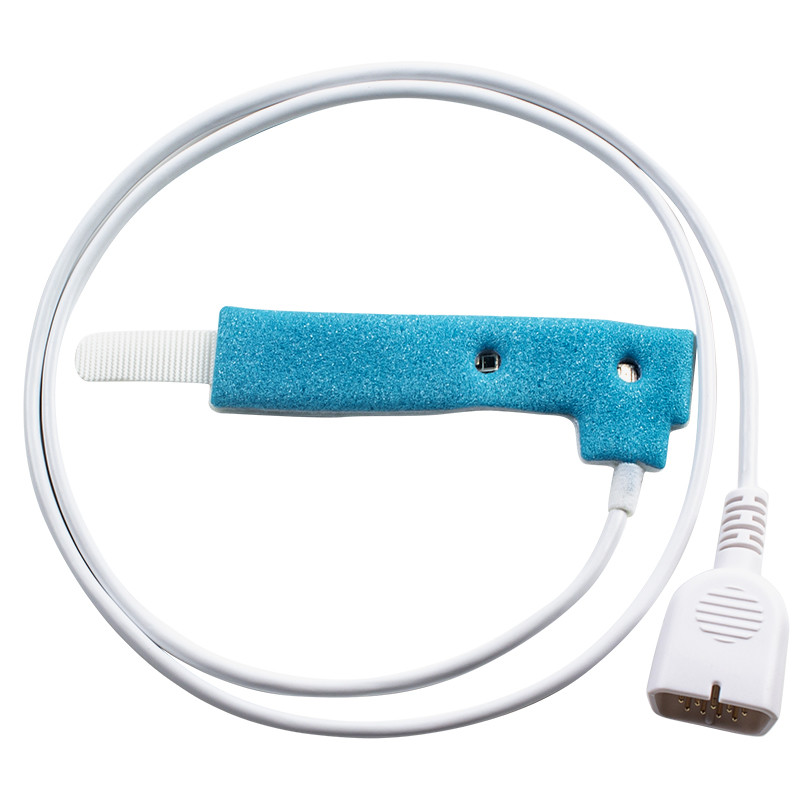 Spo2 Child Probe Nihon Kohden TL-272T3 TL-272T Disposable SpO2 Sensor Pediatric Blue ...