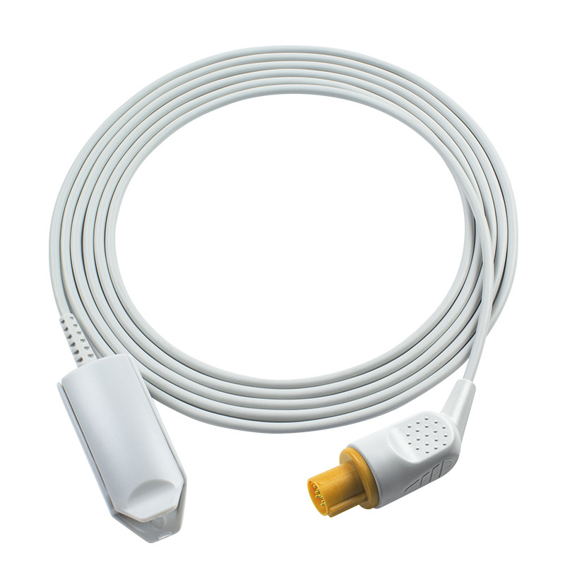 Sle600 Spo2 Sensor GE Hellige Compatible Direct-Connect Reusable SpO2 Sensor 7 Pin Adult ...