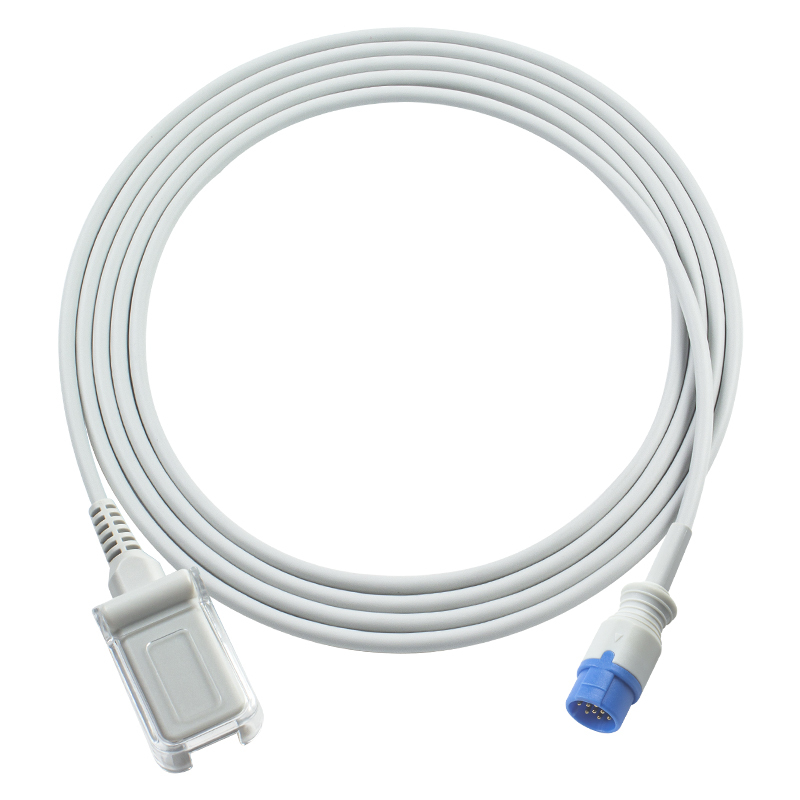 Spo2 Sensor Extension Cable Biolight 12Pin SpO2 Sensor Cable SpO2 Adapter extension Cable 15-027 ...