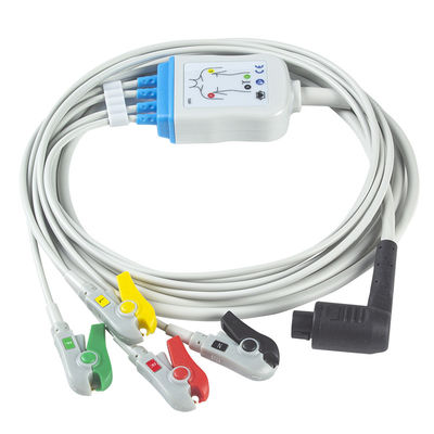 Corpuls 3 ECG Cable And Leadwires 4 Lead Limb IEC Clip 11pin Connector ECG Cable