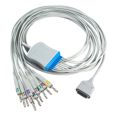 EDAN Dx12 10Lead ECG Holter Cable Banana For Trunk Cable Length 2.2M Compatibility