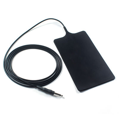 Medical Materials Accessories Reusable ESU Grounding Plate with 6.3mm Connector and Silicone Negative Plate