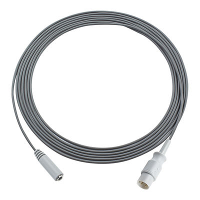 Compatible Air Shield 3Pin to Female Mono Plug Connector Temperature Adapter Cable 3.0M for Hospitals and Medical Equipment
