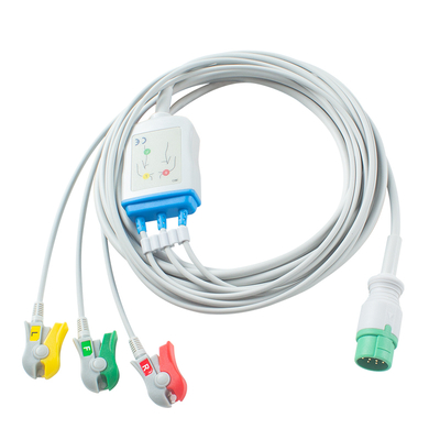 Philips ECG Cable 5 Lead 12Pin M1975A for Adult Pediatric