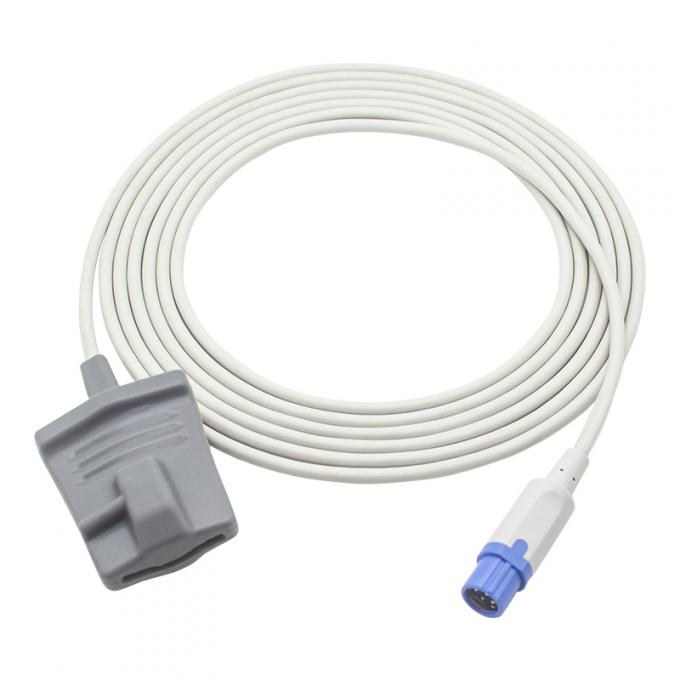 Siemens Spo2 Sensor Drager Siemens Sirecust Sirem SpO2 Sensor 7Pin Adult Finger Clip SpO2 Probe
