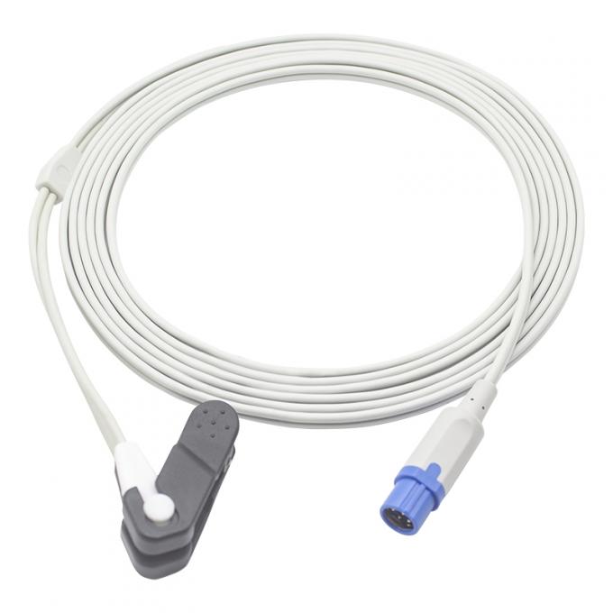 Spo2 Monitor Seimens Drager Siemens Sirecust Sirem SpO2 Sensor 7Pin Adult Finger Clip SpO2 Probe